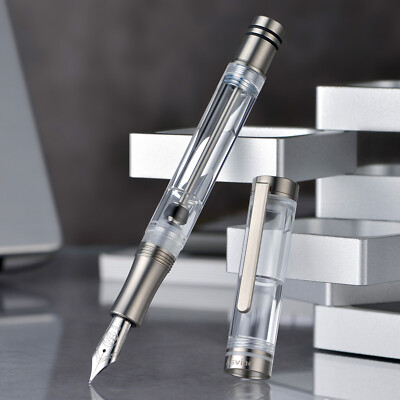 Asvine V200 Fountain Pen Vacuum Filling, Asvine / BOCK EF/F/M/B/1.1 Nib Gift Pen
