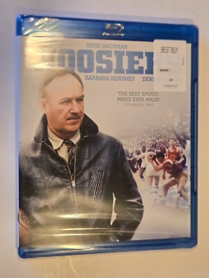 Hoosiers Blu-ray GENE HACKMAN BARBARA HERSHEY BRAND NEW