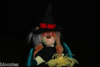 Meanies Grisly Grizzlies Halloween '99 BEARWITCHED 