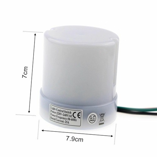 25A Photocell Light Sensor Detector Switch Lights Lamp Controller - Picture 2 of 7