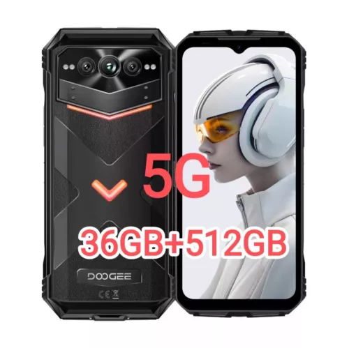 DOOGEE V MAX Plus 2024 5G Rugged Smartphone 36GB+512G 200MP AI/20MP Night Vision