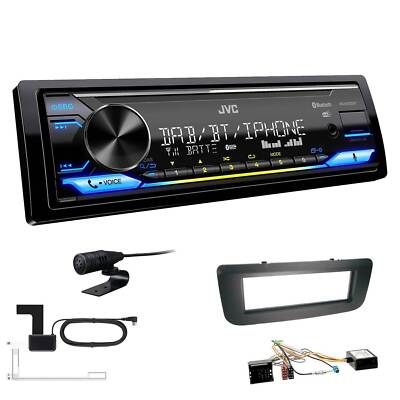 JVC DAB+ Bluetooth USB inkl. Antenne Autoradio für Skoda Fabia II Canbus