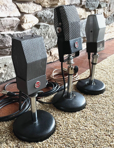 RCA Vintage Ribbon Microphone Collection 3 Mics - 3 Models RCA 74, 74A, 74B - Picture 6 of 18