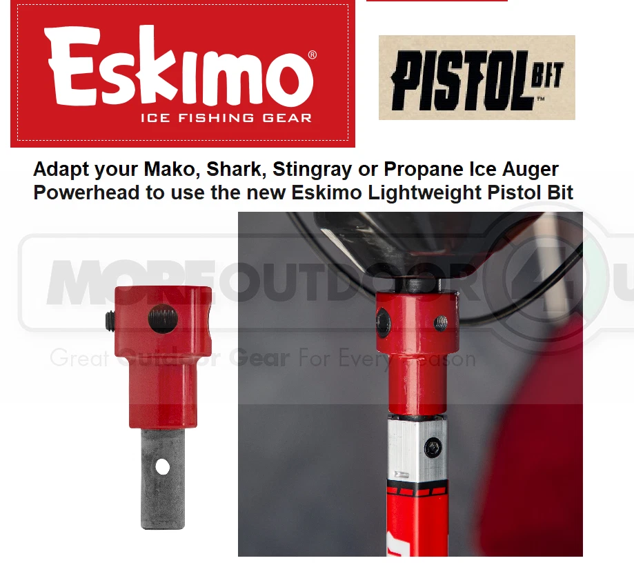 34677 Eskimo OEM Ice Fishing Pistol Propane Drill Bit Screw Auger