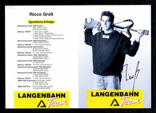 Ricco Gross Autogrammkarte Original Signiert Biathlon + A 211966
