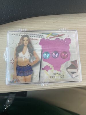 Kayla Collins Benchwarmer Extra Credit Hot For Teacher  Gems 1/2 Pink Foil