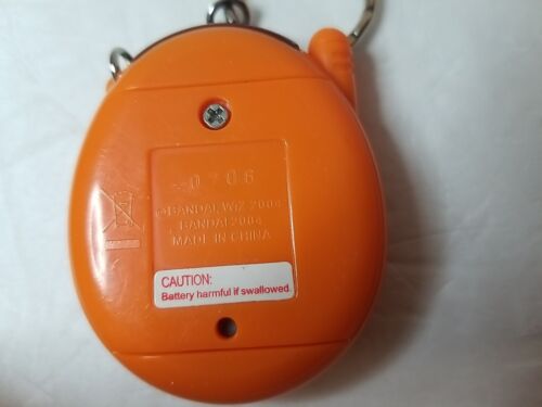 Tamagotchi Connection Orange Flower Bandai 2004 Rare WORKS TESTED - Picture 3 of 4