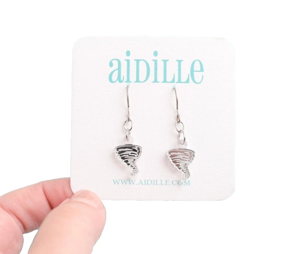 Pendientes de Moda de titanio de acrílico