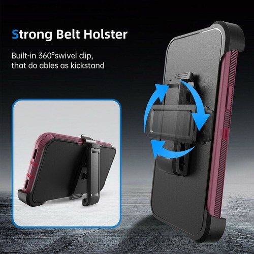 Für Samsung Galaxy S10/S10+/S10e Hülle Hybrid Hard Clip Cover mit Displayschutz - Bild 5 von 54