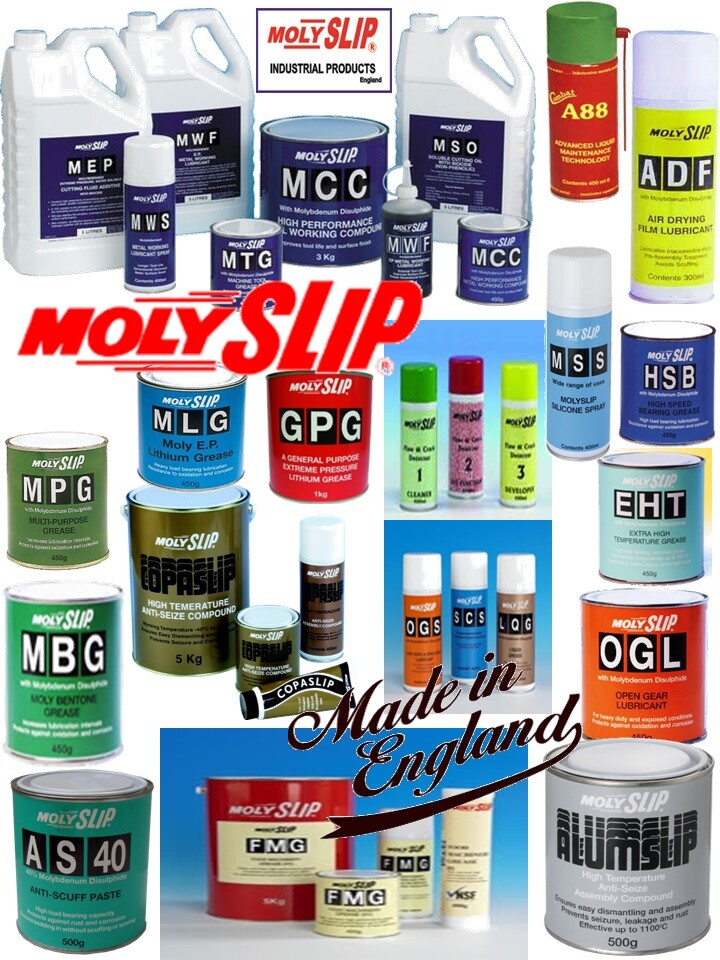 Molyslip Grease Oil Cutting Fluid ALUMSLIP COPASLIP MWF MCC eBay