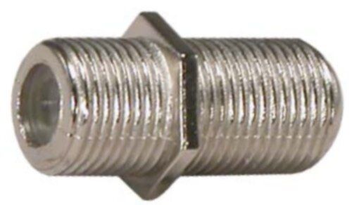 Lot10 TV Female~F Gender Changer/Barrel Coupler,Coax/Coaxial Cable,Satellite - Picture 1 of 1