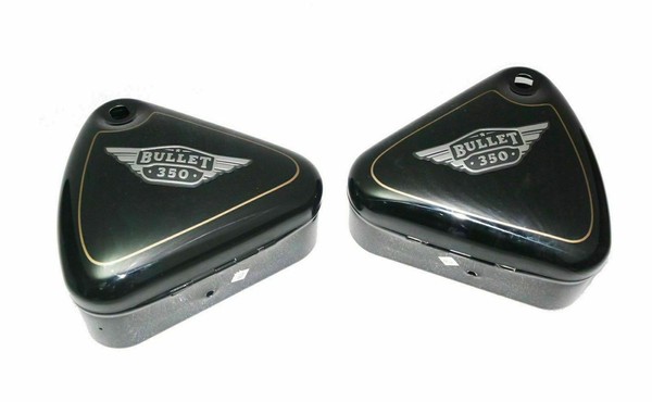 FüR Royal Enfield 350Cc Standard Modell 2017 Schwarz Werkzeugbox Satz Gec-image