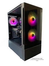 Nvidia RTX 4060 Desktop Computer Gaming Ryzen 7  32GB RAM  SSD NVME  LED FANS