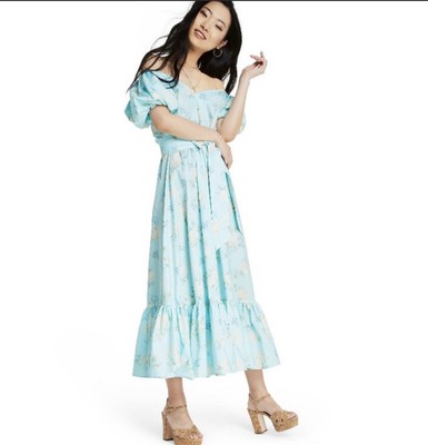 target blue floral dress