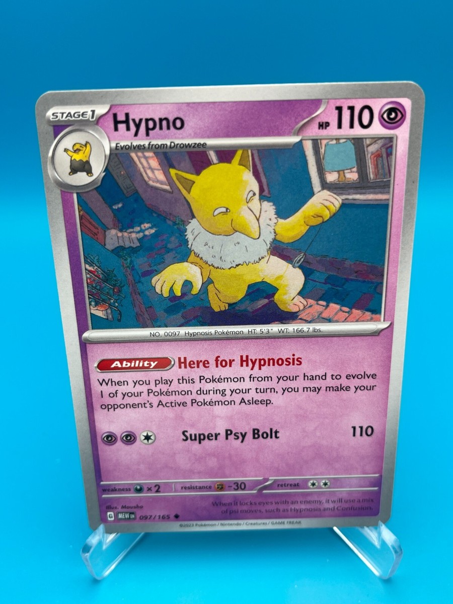 hypno pokemon card Pokemon Card Japanese Team Rocket's Hypno 038/098 sv10 U TCG