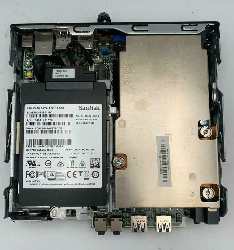 HP ProDesk 600 G1 DM, i3-4160T, 4GB RAM, 128GB SSD, WIN10 (OFFERS WELCOME) - Image 4 of 4