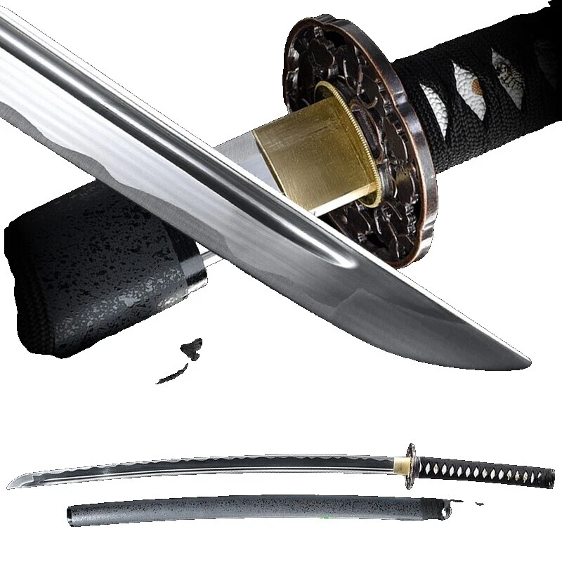 Hoja de aluminio espadas japonesas de colección y sables