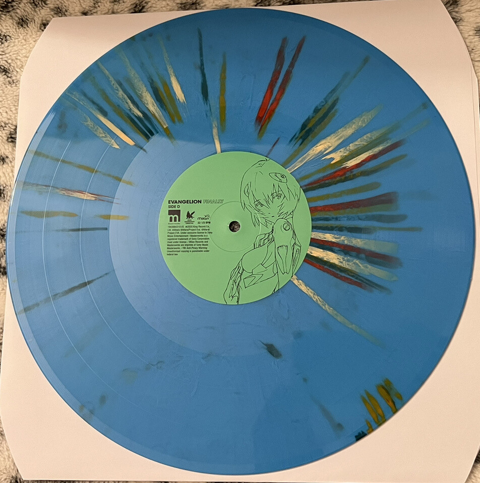 2021 Yoko Takahashi Evangelion Finally Vinyl Record LP Light