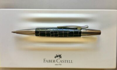 Faber Castell Drehbleistift E MOTION Kroko schwarz 1,4 Härtegrad B Bleistift Neu