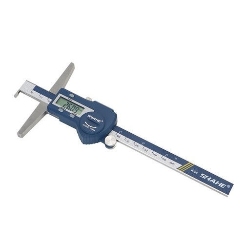 SHAHE Single Hook Digital Depth Caliper Stainless Steel 0-150mm 5113-150A - 第 4/8 張圖片