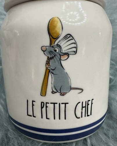 RAE DUNN DISNEY PIXAR RATATOUILLE CANISTER W/REMY “LE PETIT CHEF” - Picture 2 of 8