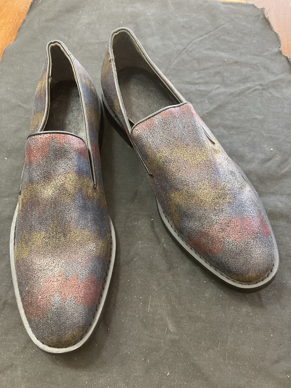 Very Cool Hipster Pair of Custom Made Never Worn Men's Loafers Size 9D