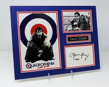 Garry COOPER Signed Mounted Photo Display + Dealer COA Peter in Quadrophenia.