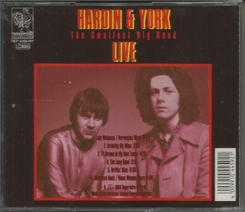 Live Hardin & York CD 😀💿 - Bild 2 von 2