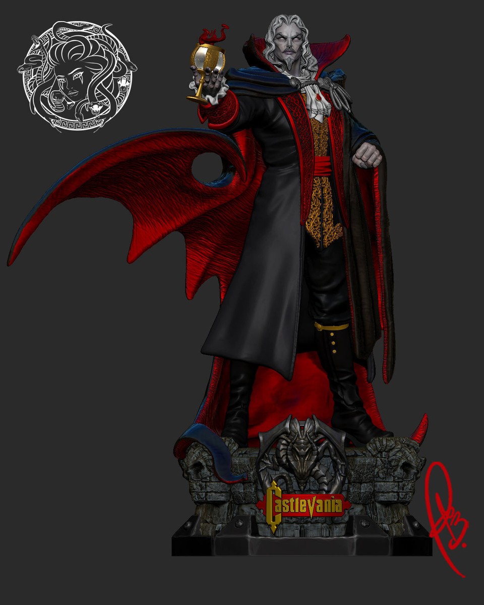 Castlevania Dracula Resin Figure / Statue various sizes | eBay
