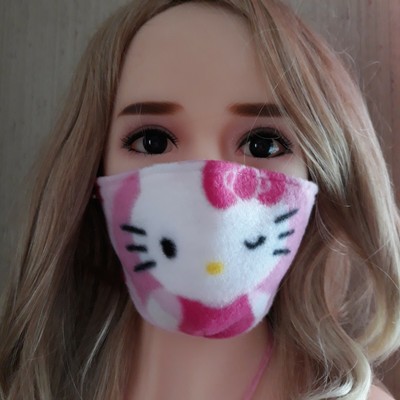 hello kitty cloth face mask
