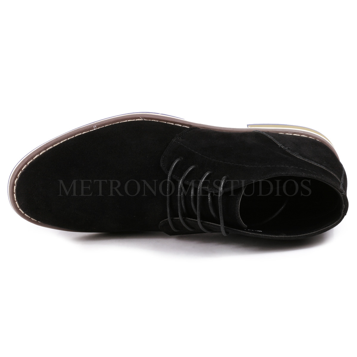 Metrocharm MC131 Beige Lace Up Oxford Dress Boot Metrocharm MC131 Men main image 3
