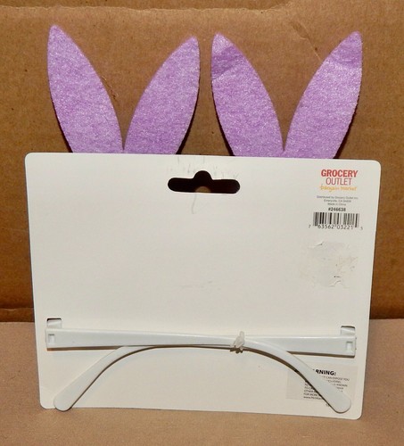 Easter Bunny Glasses Foam You Choose Color Plastic Frames NIB 261T - Picture 4 of 6