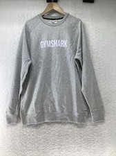 GYMSHARK Men's Gray Sweatshirt Size Medium