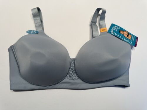 NWT Vanity Fair Beauty Back Back Smoother Full-Figure Wireless Bra 71380 38DD