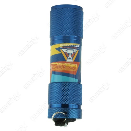 Kids Licensed Disney Cartoons Aluminium 9 LED Torch Light Boys Xmas Gift 8.7cm - Picture 190 of 302