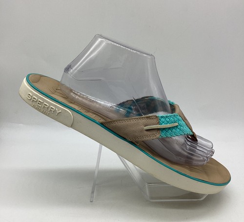 Sperry Top Sider Women’s Parrotfish Flip Flop Thong Sandal Sz. 11M 60662 - Picture 6 of 12