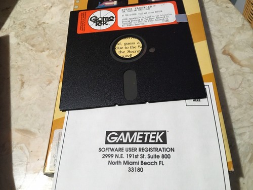 2 Vintage games for IBM PC & compatibles Scrabble & Super Password by Game TeK - Picture 10 of 12
