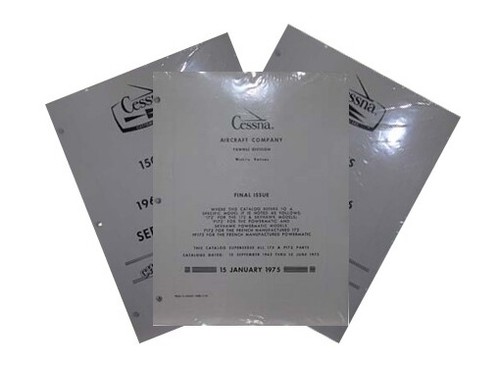 1974-1976 CESSNA 182 Skylane Printed Parts Catalog Aircraft Manual  6091071262811 | eBay