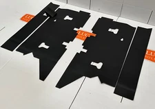 LUCARI matting Fits Land Rover Defender 110 TDCI station wagon rear load area