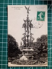 xf203 CPA circa 1920 Fécamp - statue de la bénédictine
