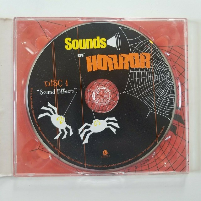 Halloween Spooky Scary Sounds of Horror 2 Disc Set 2005 Madacy Ent eBay