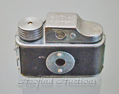 昭和レトロ★カメラ★豆カメラ★HITカメラ★HIT★革ケース付き★フィルム付き 豆カメラ