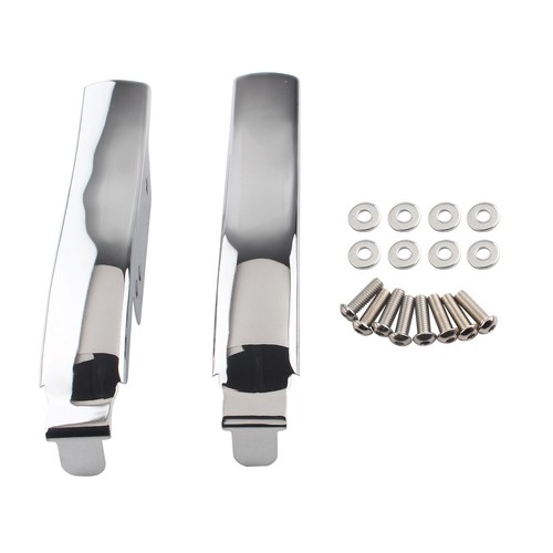 Rear Fender-Saddlebag Filler Panels For Harley 93-08 Electra Road Glide Chrome - Picture 11 of 11