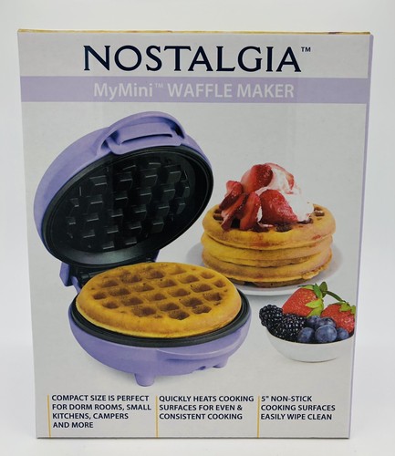 purple waffle maker