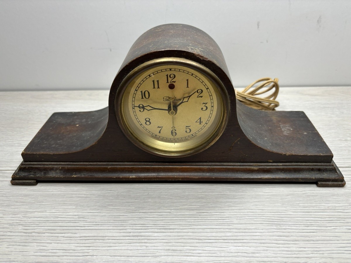 Telechron Mantel Clock B-2 Electric Antique Ashland, Mass - 1920's