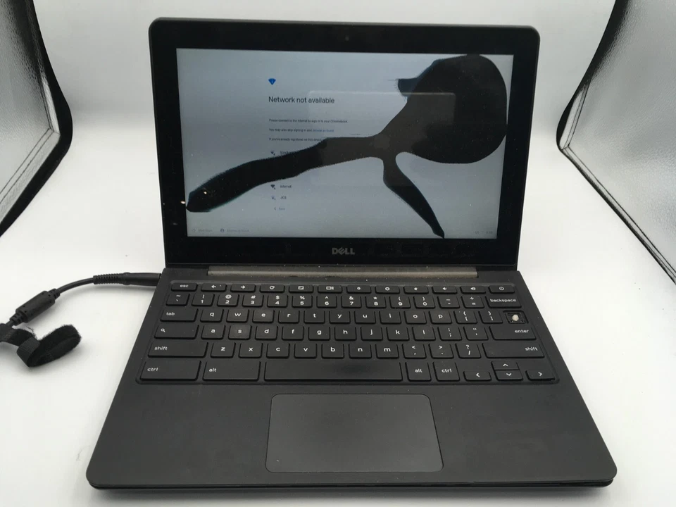 Lot of 2 Dell Chromebook 11 CB1C13 Celeron 2 GB Ram 16 GB SDD For Parts- FT - Image 2 of 4