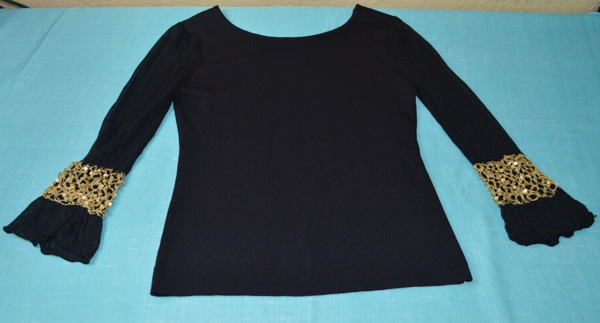 Joseph A. QU'EST-CEQUEC 'EST SILK? Paris London New York Size M