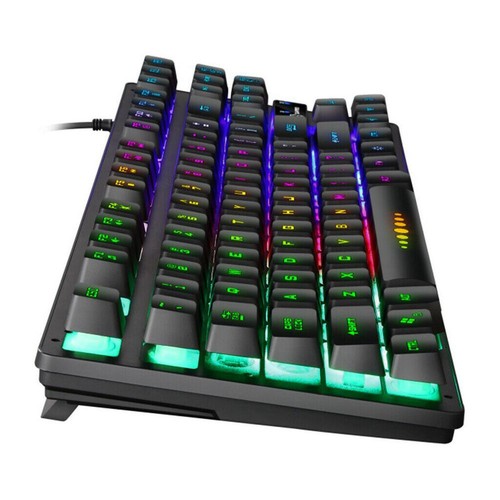 Gaming keyboard Wired Gaming Mouse Kit K87 Wired 87 Keys Mechanical With RGB - Picture 1 of 7