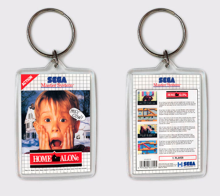 Home Alone Sega Master System Porte-Clés Keyring