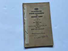 ILLUSTRATED SPARE PARTS CATALOGUE FOR FORD 3 TON 4 X 2 - 158" W.B. 1941